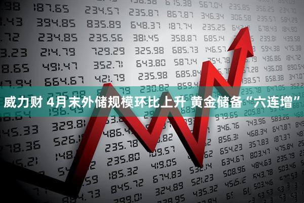 威力财 4月末外储规模环比上升 黄金储备“六连增”