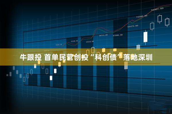 牛跟投 首单民营创投“科创债”落地深圳