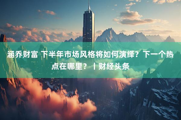 涵乔财富 下半年市场风格将如何演绎?下一个热点在哪里?丨财经头条