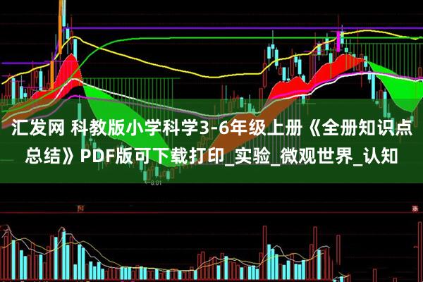汇发网 科教版小学科学3-6年级上册《全册知识点总结》PDF版可下载打印_实验_微观世界_认知