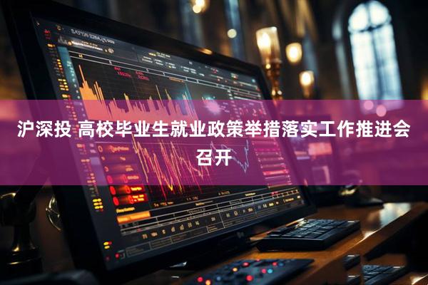 沪深投 高校毕业生就业政策举措落实工作推进会召开