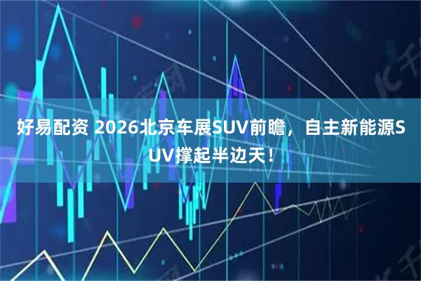 好易配资 2026北京车展SUV前瞻，自主新能源SUV撑起半边天！
